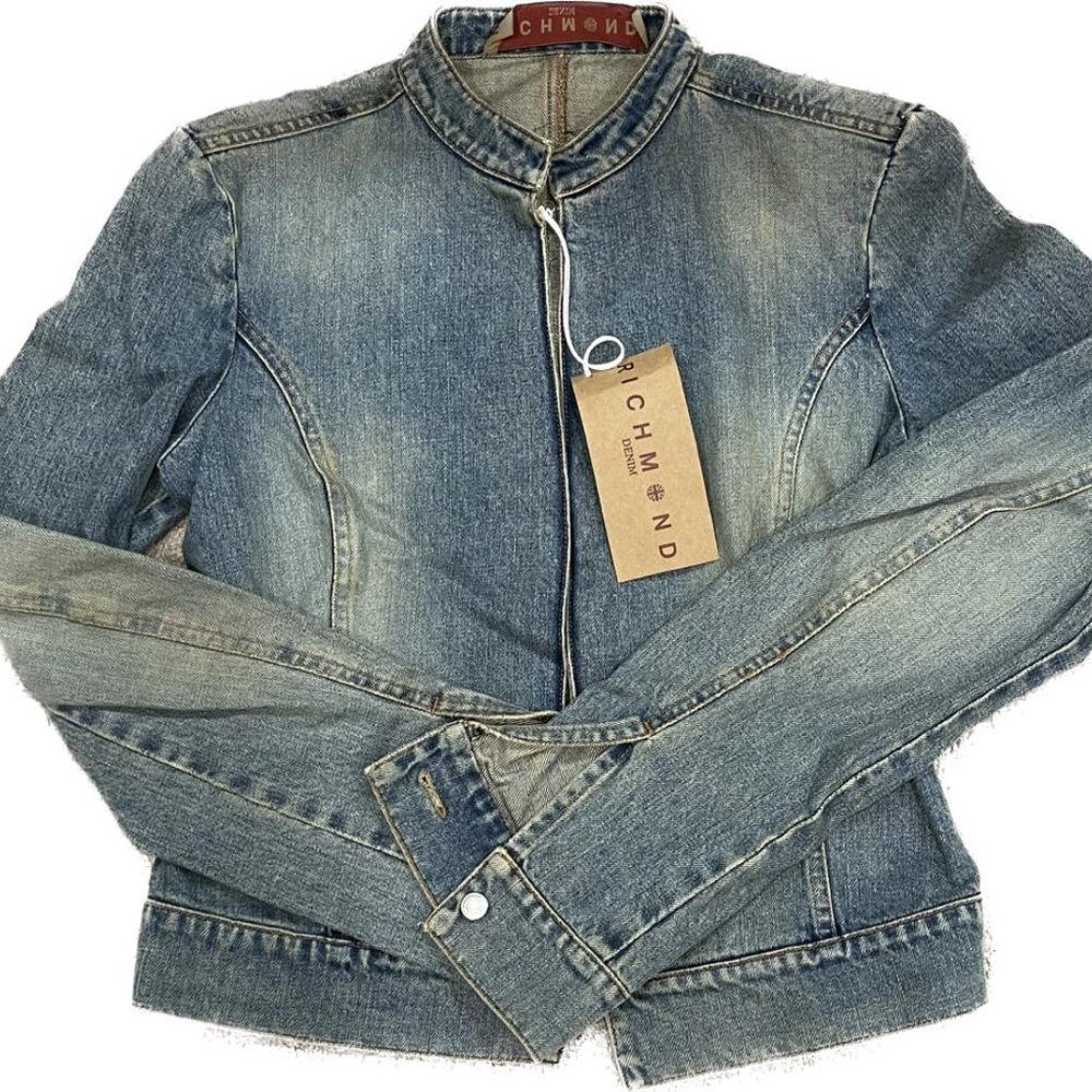 NWT Richmond Denim Jacket, Size 10,